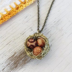 Bohemian Style Nest Necklace
